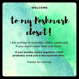 Welcome to my Poshmark closet!